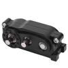 313mm Wheelbase Metal Chassis Frame Transfer Case Replacement Parts Fit for 1 10 RC Crawler CarBlack