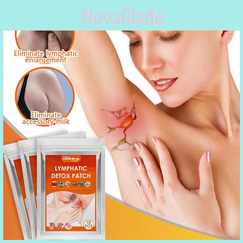Superior Auxiliary Breast Lymphatic Care Patches Body Health Set 10pcs