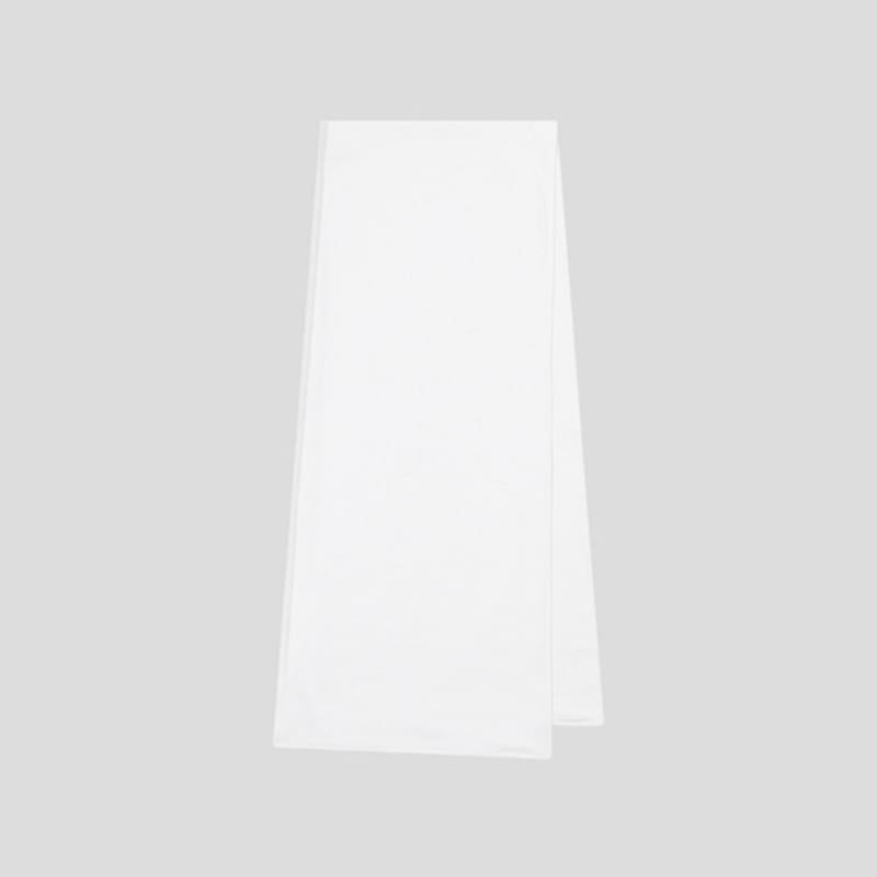 CONUNACUERA PLAIN SCARF_WHITE