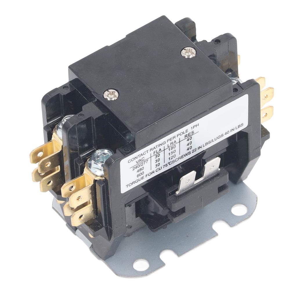 Kondenzátorový stykač Vytápění Větrání Klimatizace Stykač 30A 2P pro řízení výkonu