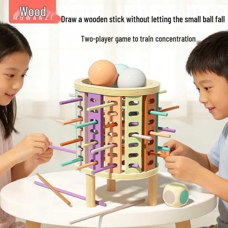 Wooden Balance Stacking Game