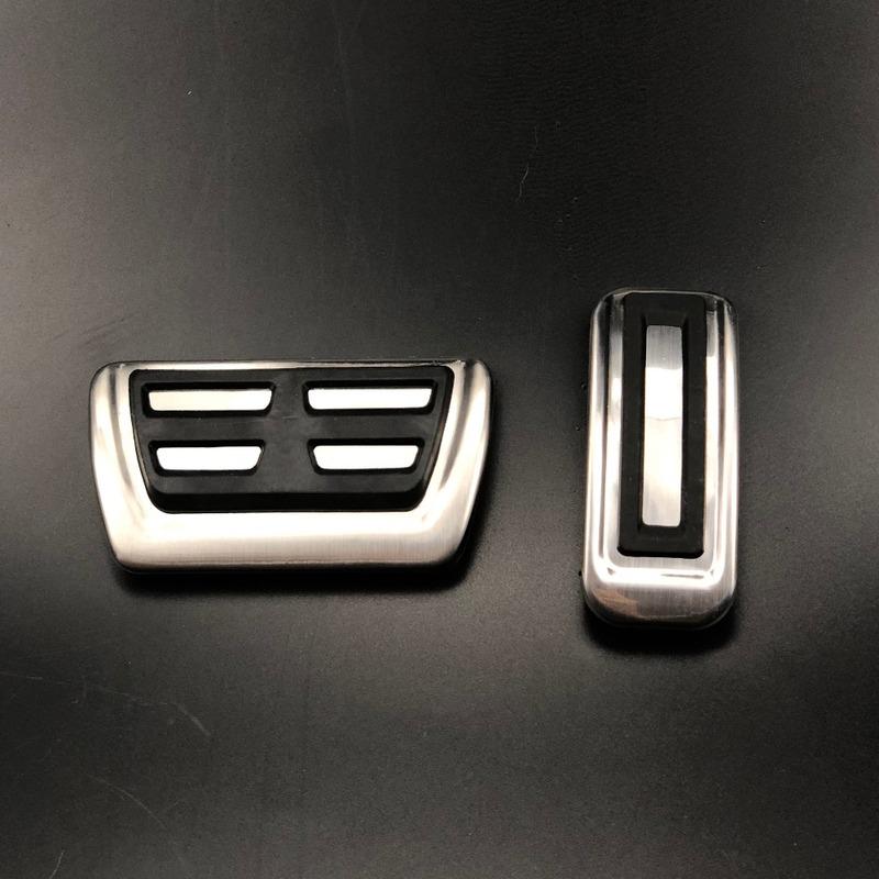 Stainless Steel NO Drill Car Styling Gas Fuel Brake Clutch Pedal Pad Case for Mazda 3 M3 Mazda 6 M6 2003-2013