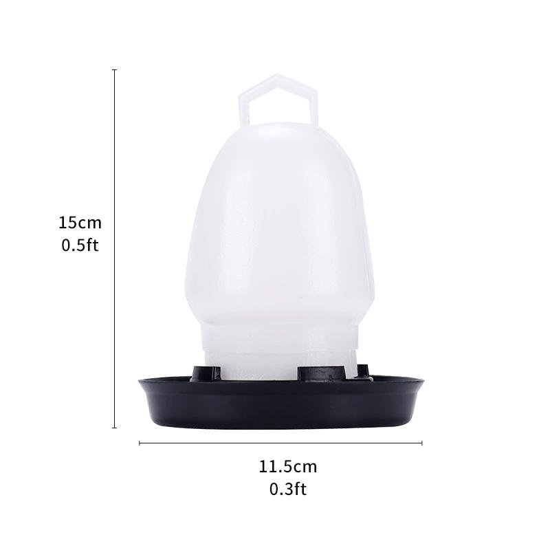 300ML Chick Quail Water Drinker Bowl Pigeon Birds Water Fountain Feeder Plastic Drinking Supplies Pigeon Waterers Farm Tools 1pcs