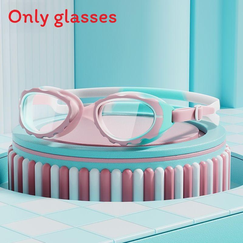 Children Swimming Goggles Waterproof Fogfree Large Frame For Kids Pool Summer Swim Gear