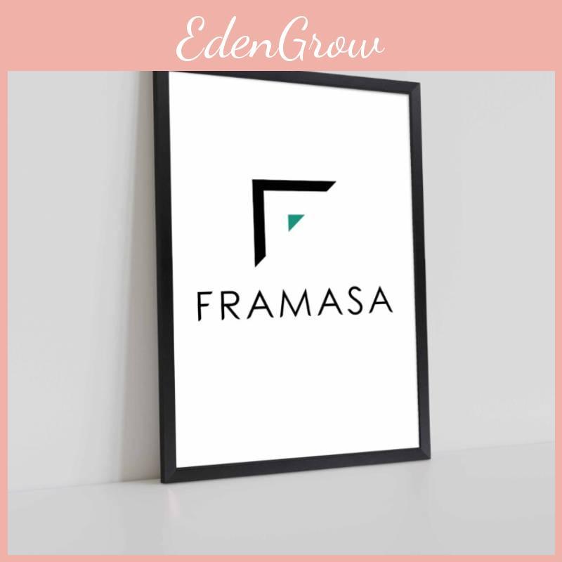 Wooden Simple Flat Outline Poster Frame Childrens Picture Frame Puzzle Mounting