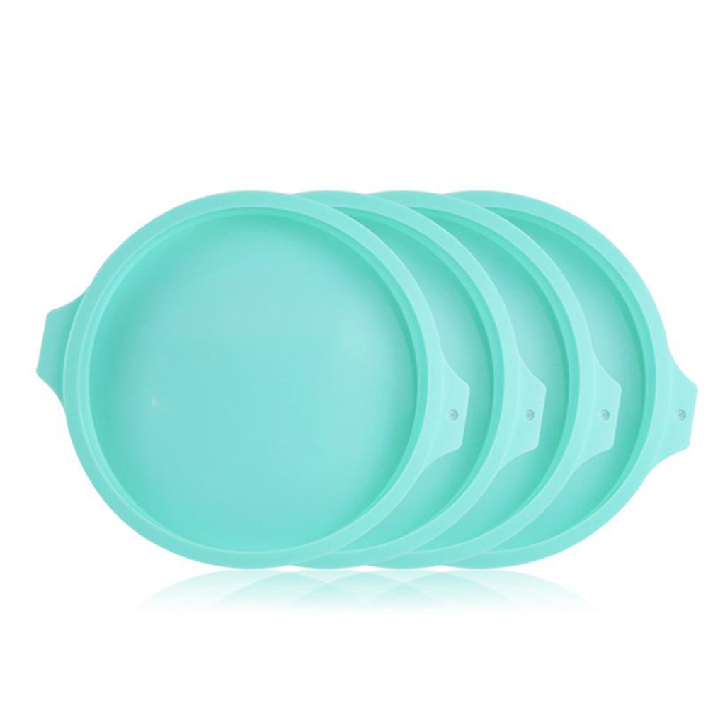 Ronde Taartvormen Siliconen Bakvormen Anti-aanbak Snel Loslatende Bakvorm Pan Voor Keuken