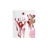 Spur Dekoration Halloween Vinly Aufkleber Blutiger Handabdruck Aufkleber Blutig