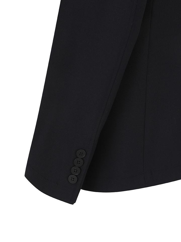 And Z Men'S Wool Blend Setup Jacket_Bze1Kg1201Nv