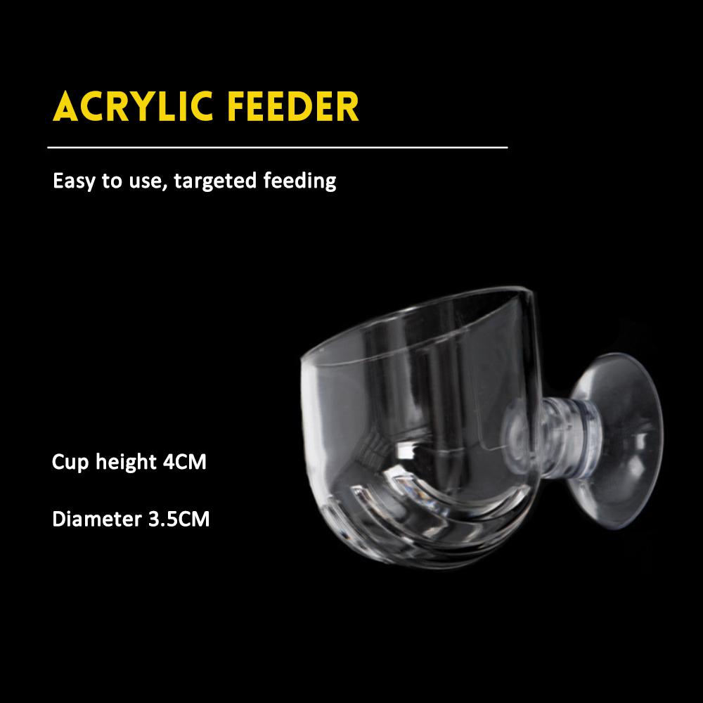 

Кормушка Прозрачное стекло Умеренные отверстия Предотвращают всплывание пищи Противопроливные аксессуары для аквариума Кормушка для аквариума