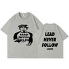 Rapper Chief Keef Lead Never Follow Leaders T Shirt Men Women Fashion Vintage T-shirt Cotton Casual Soft Oversized T-shirts