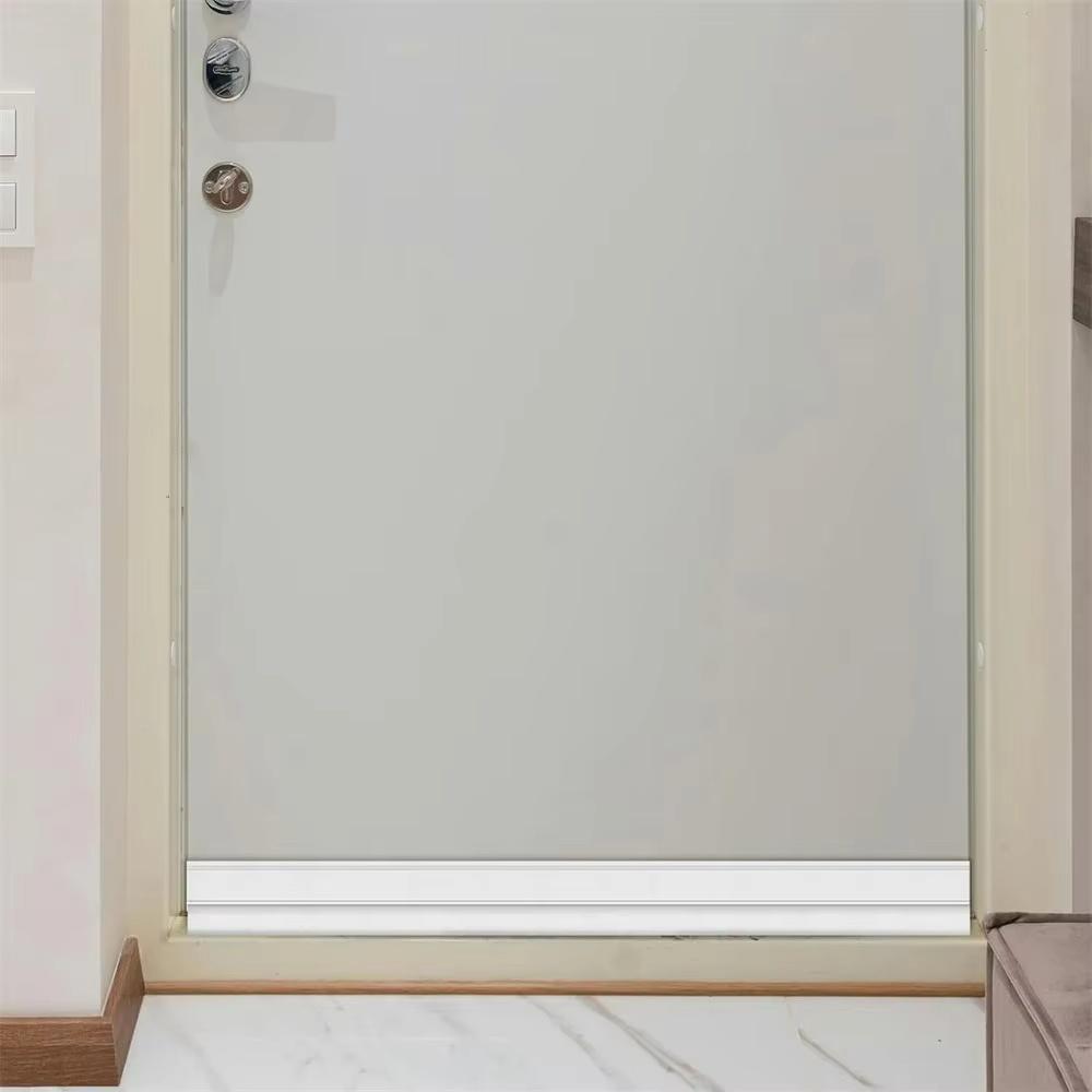 1PC 96cm/37.79in Sealing Strip Door Seam Door Bottom Sealing Strip Sound Insulation Wind Strip Foam Tape Bedroom Door Gap