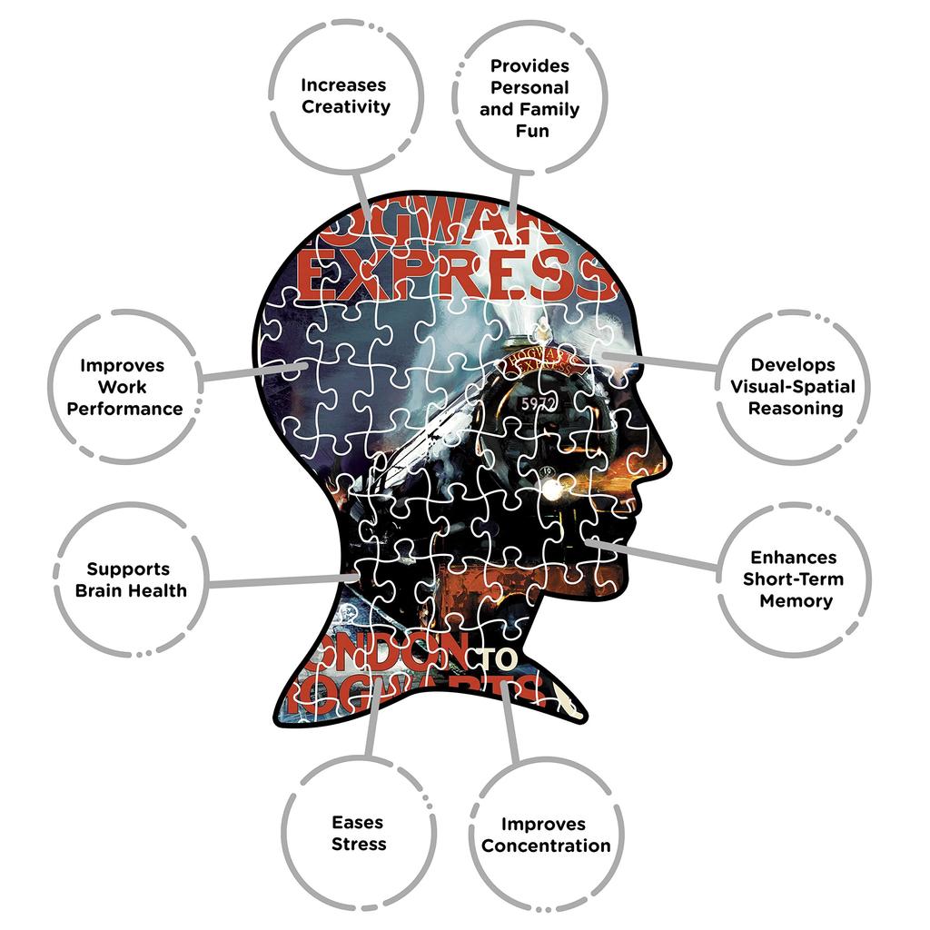 Aquarius Harry Potter Hogwarts Express Jigsaw Puzzle 65280 [Used]