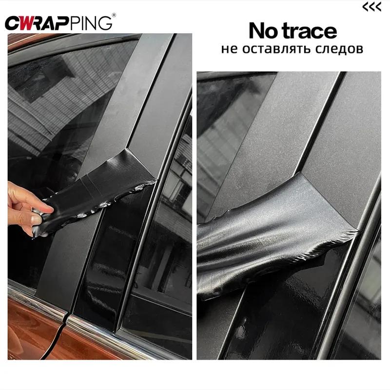 3D Car Sticker Carbon Fiber Black 6D Carbon Fiber Auto Decoration Waterproof Auto Door Protection Stickers for Car Accessories