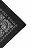 Trifong Bandana Black Unisex Cotton 100% Cotton Cashew Paisley Men's Black 55cm X 55cm