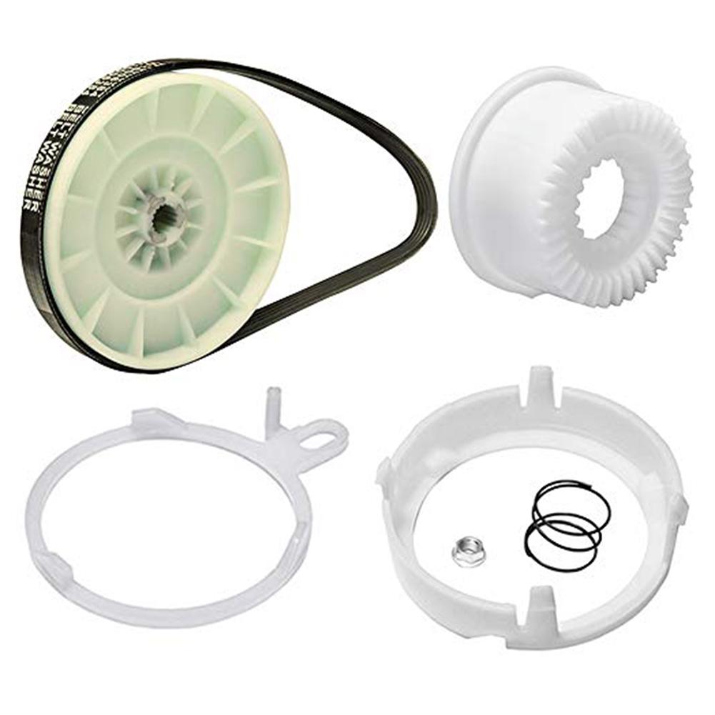 Washer Pulley Clutch Kit with Drive Belt Replacement compatible with multiple washer models for fast installation China Mainland
