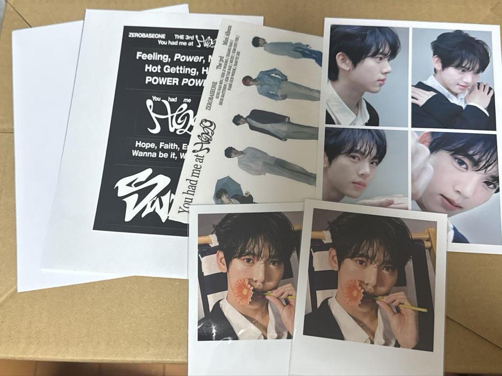 [USED] ZEROBASEONE Youhadmeathello Yujin Trading Card Complete