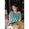 2 Way Check Blouse Babl55631
