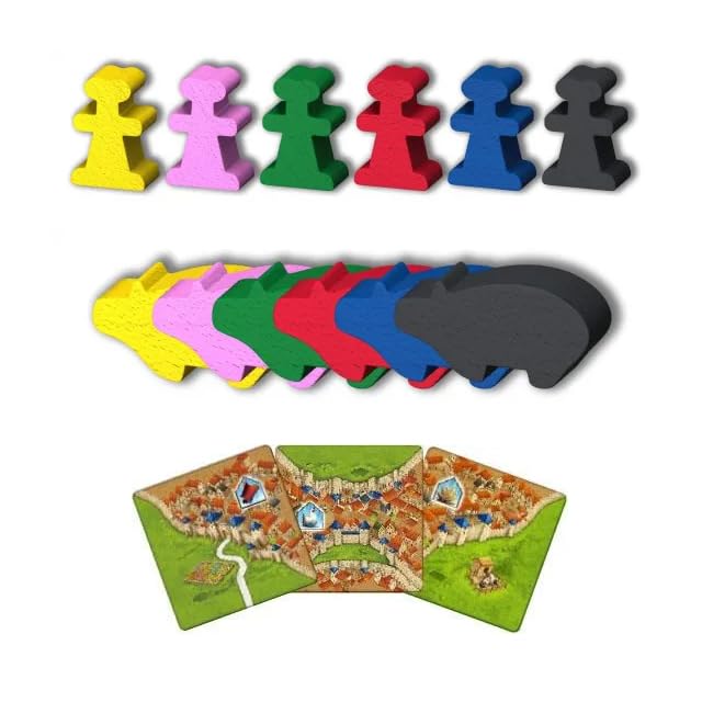 Carcassonne Erweiterungsset 2 „Händler und Baumeister“