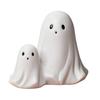 Halloween Gift for Kids Ghost Gnome Figurines, Resin Tabletop Decoration, Cute Party Supplies Statue, Decorative Ornaments Indoor Outdoor Home