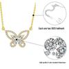 Phantom Butterfly S925 Silver Clavicle Pendant: Elegant, Versatile Luxury Necklace