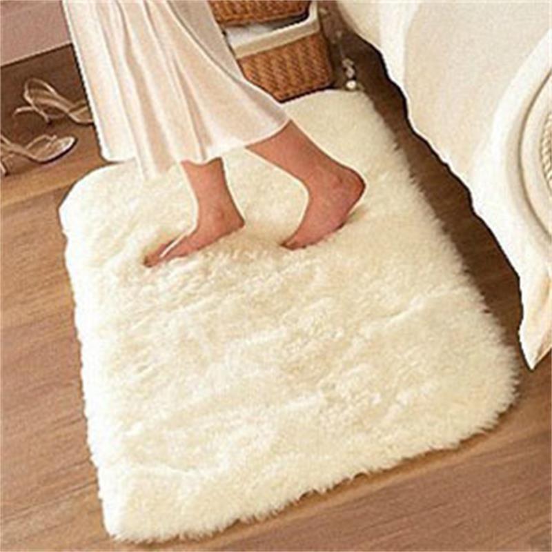 40 60cm Anti Skid Shaggy Wool Rug Carpet Living Dining Bedroom Mat Bathroom Pad Buy At A Low Prices On Joom E Commerce Platform