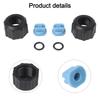 Easy Installation Cleaning Nozzle Nozzle Nut Kit Enhanced Cleaning Performance