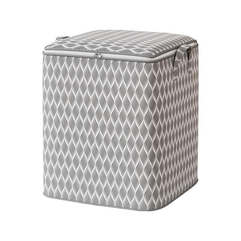 Large Capacity Quilt Storage Bag, Clothes Organizer, Dustproof Moisture-proof for Comforters, Bedding, Blankets, Moving Travel