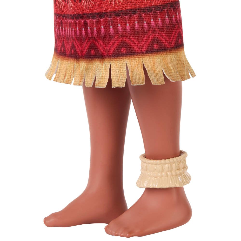 Mattel Disney Moana 2 Moana Fashion Doll with 2 Accessories, Removable Outfit, Necklace & Anklet, Inspired by the Movie