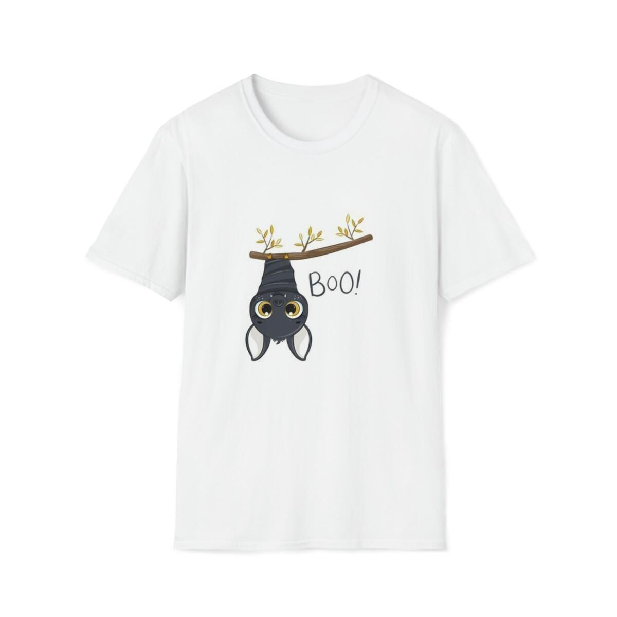 Halloween Bat Unisex Softstyle T-Shirt S разноцветный