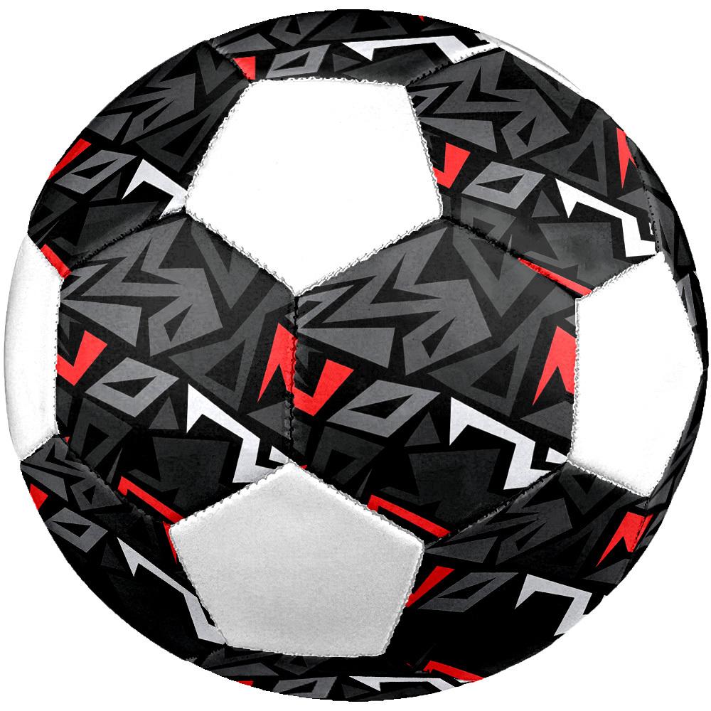 1pc Abstract Geometric Lightweight PVC Training Soccer Ball, Size 5, Suitable for Indoor and Outdoor TrainingGift y60375