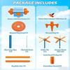 Windmill Water Sprinkler For Kids Summer Toys, 360° Spinning Splash Water Toy, Upgraded Double Sided With 6 Blades