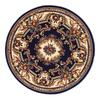 European-Style Round Rug Ideal for living rooms, dining areas, and office chairs Non-slip decorative floor mat