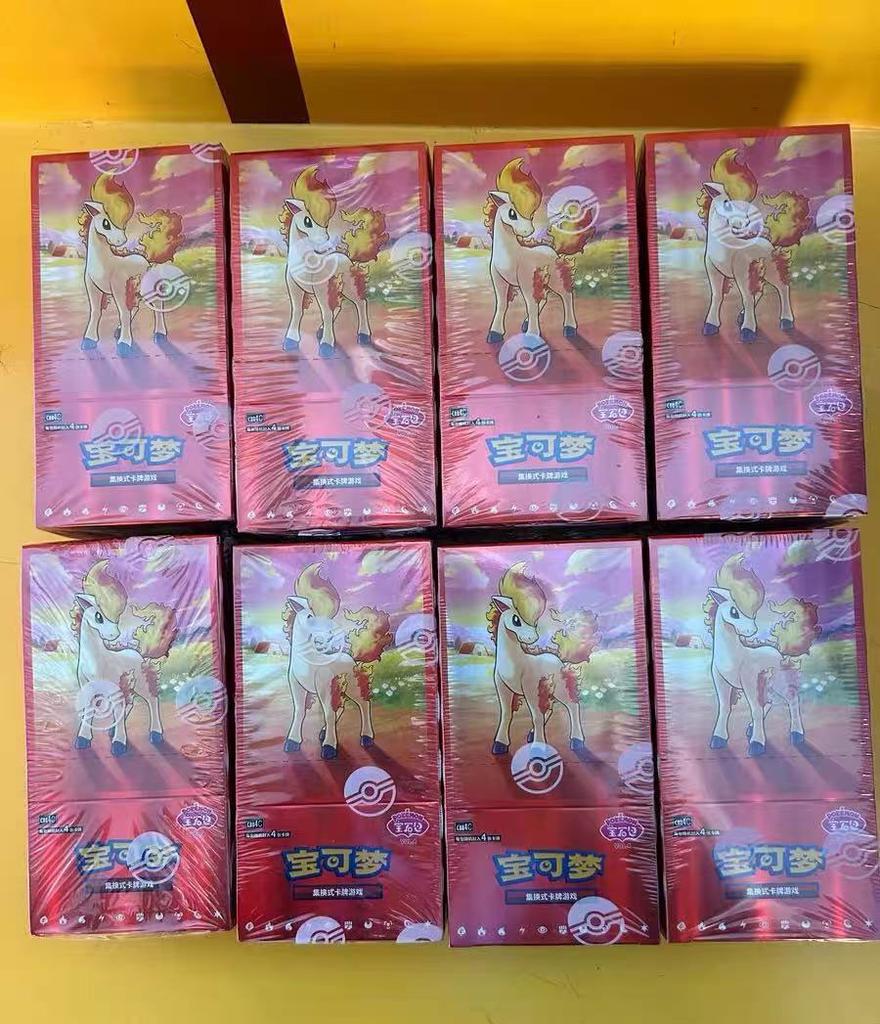 Genuine 100% Gem Pack Vol 3 Ptcg Simplified Chinese Gem Pack 3 Gem Pack 4 5 Collected Trading Tcg Card Toys Gifts