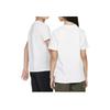 Nike T-Shirt Logo Print Round Neck Short Sleeve Kids Tops White FN9673-100