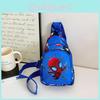 Cartoon Kids Spiderman Nylon Casual Shoulder Bag With Fun Pattern For Children
