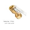 Air Chuck Normally Open Lock On Tire Chuck with Clip for Inflator Gauge