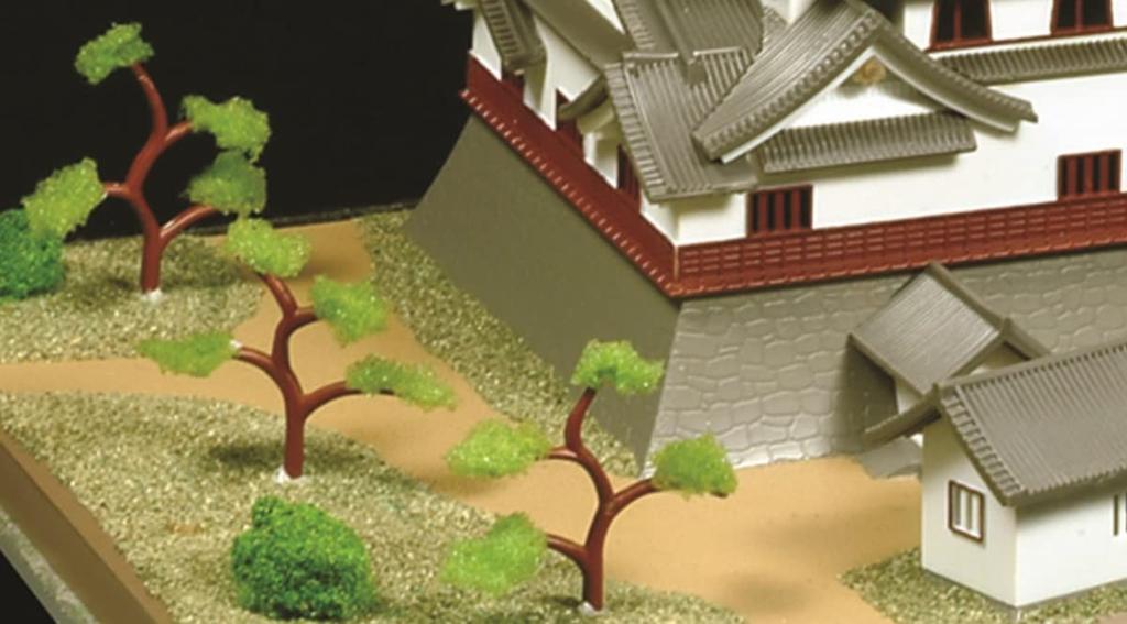 Doyusha 1/280 Japanese Famous Castle Standard Hikone Castle Plastic Model S-25