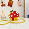 Mushroom Crossbody Bag: Cute Cartoon Shoulder Purse for Girls