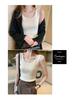 Women's French Chic Knitted Camisole: Summer Ice Silk Vest with Stylish Back Design