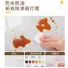 Oil-Proof Waterproof Self-Adhesive Kitchen Wall Stickers: Heat-Resistant and Durable for Stoves and Countertops