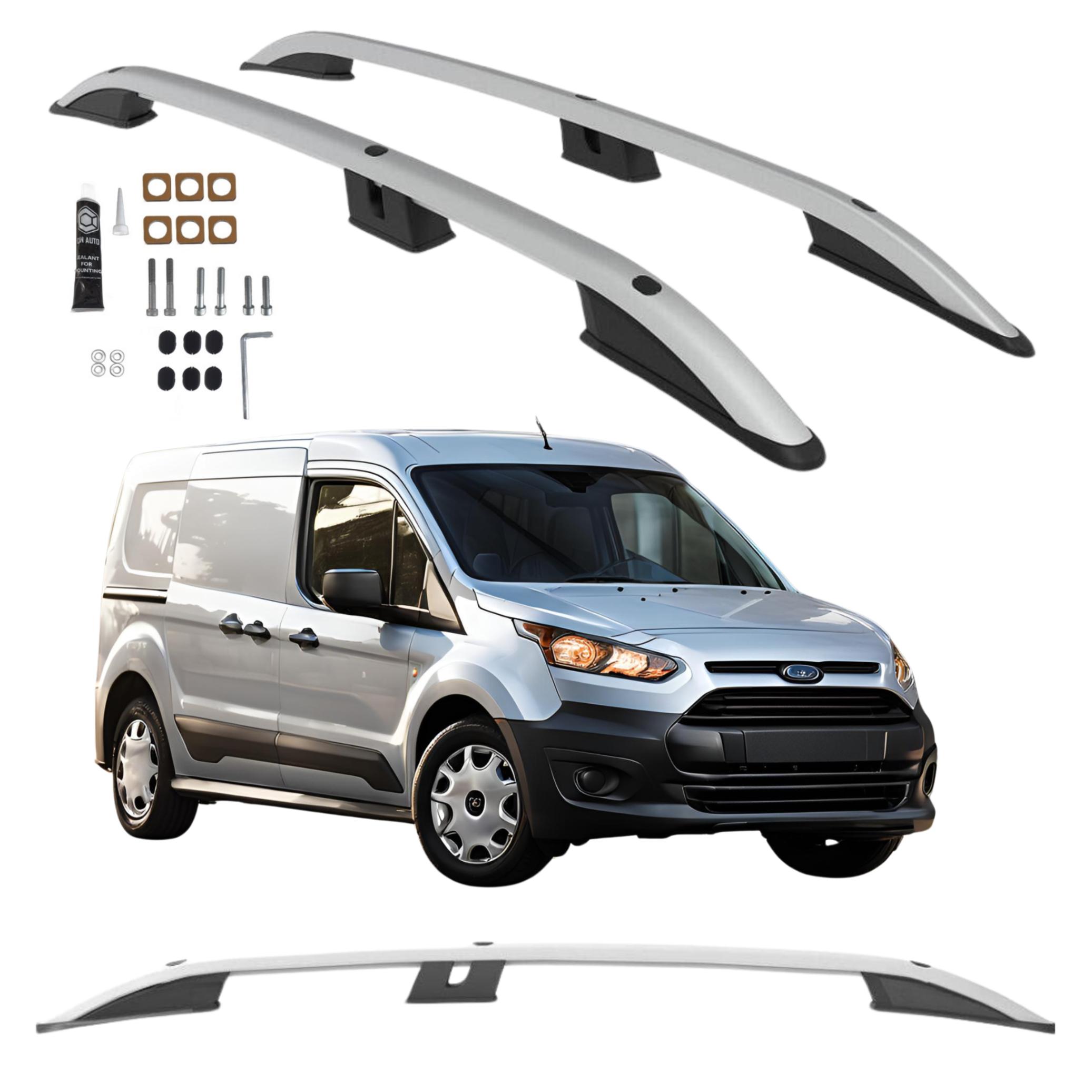 Sudraba jumta sliedes Ford Transit Connect