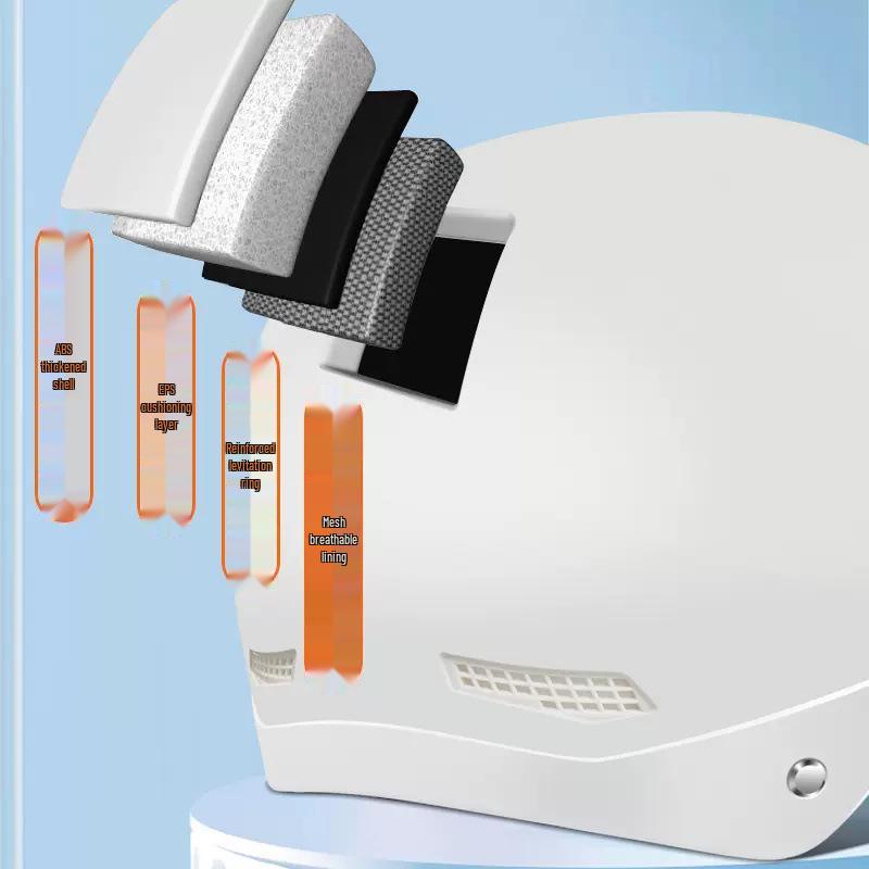 3C Certified Lightweight Electric Bike Half-Helmet with Summer Sun Protection for Men and Women