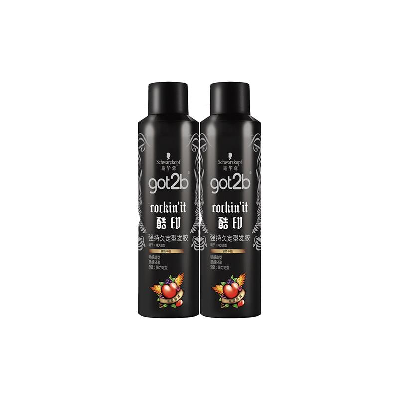 Schwarzkopf got2b Cool Styling Спрей для укладки волос для мужчин / 250 мл * 2 без оригинальной упаковки коричневый