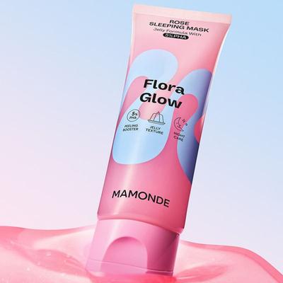 FloraGlow Rose Sleeping Mask 80g