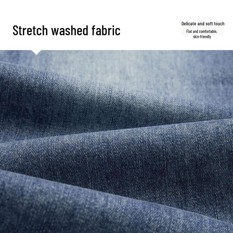 HLA SPRINTING SMILE Series Men's Loose Fit Jeans