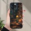 Hot Selling Indoor Bookshelf Pattern Phone Case for iPhone 17 16 15 14 13 12 11 Pro/ Max /Plus Anti-fall and Shockproof