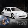 1/28 Remote Control Drift Car 4Wd High Speed Racing Toy with Led Lights for Kids and Adults