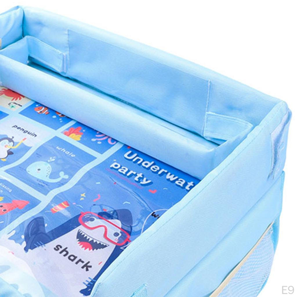 Für Kleinkinder Kinder Tablett Faltbar Reise Aktivität Schoß Reise Spiel Organizer Taschen Essen