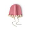 100% Pure Cashmere Knit Lace Baby & Toddler Hat - Unisex, Stylish & Cute