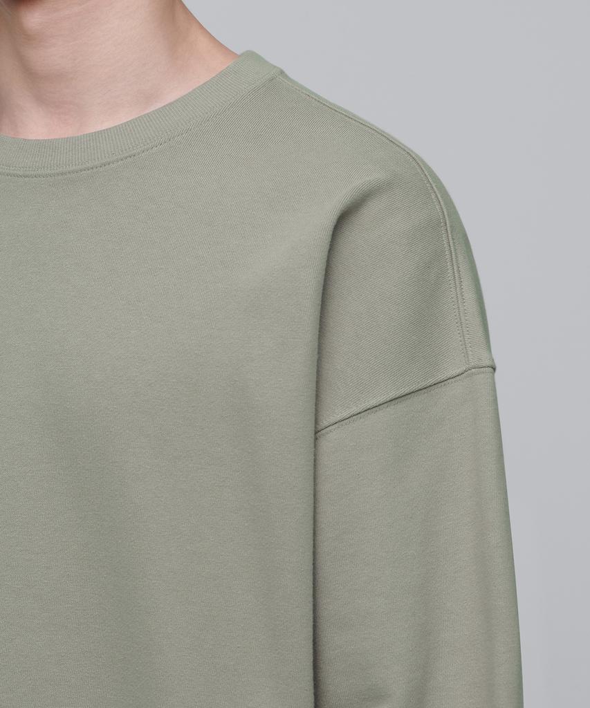 MUSINSA STANDARD Oversized Sweatshirt [Pistachio]